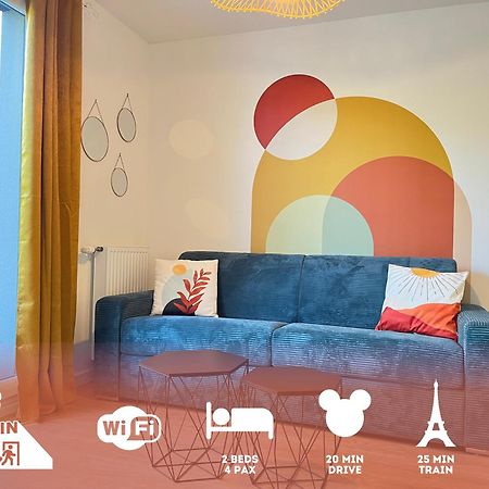 Le 24 Nautic, Appartement Douillet Bassin Olympique Disneyland & Paris Avec Parking Vaires-sur-Marne Dış mekan fotoğraf